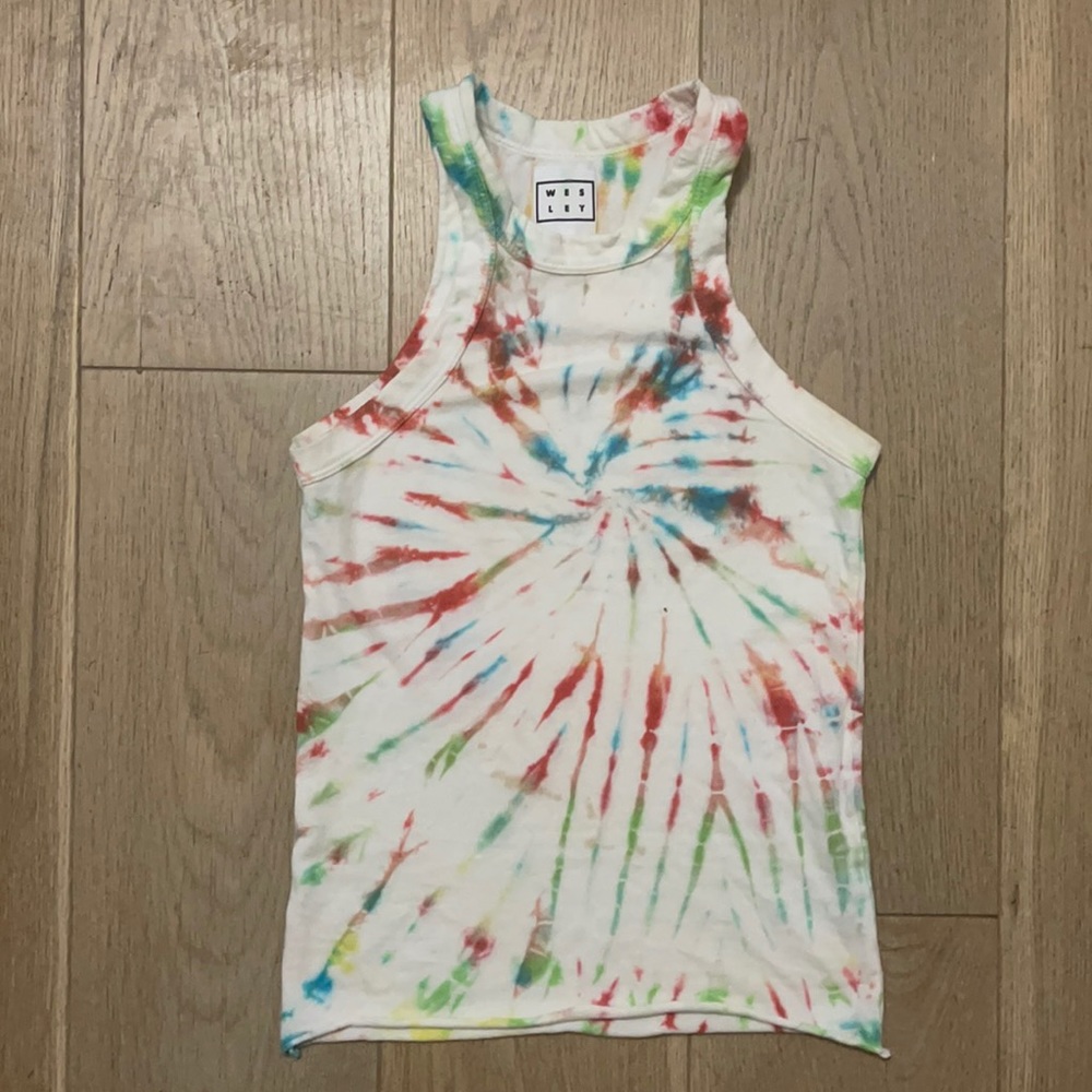 Wesley (Bandier) tank in tie-die